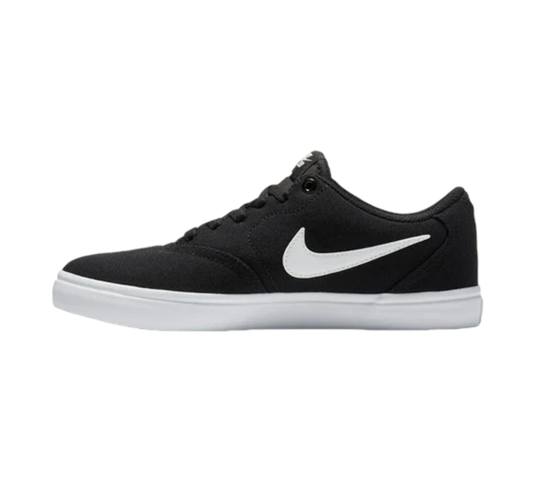 Nike sb check solar cnvs black hot sale
