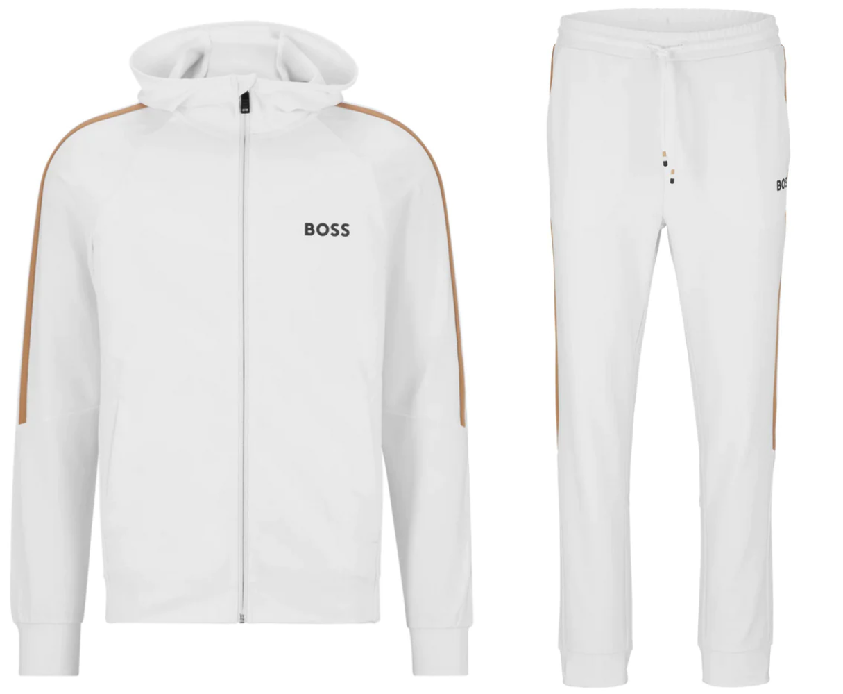 Hugo Boss 50490646-100/50490663-100 White Tracksuit – Sport Tech