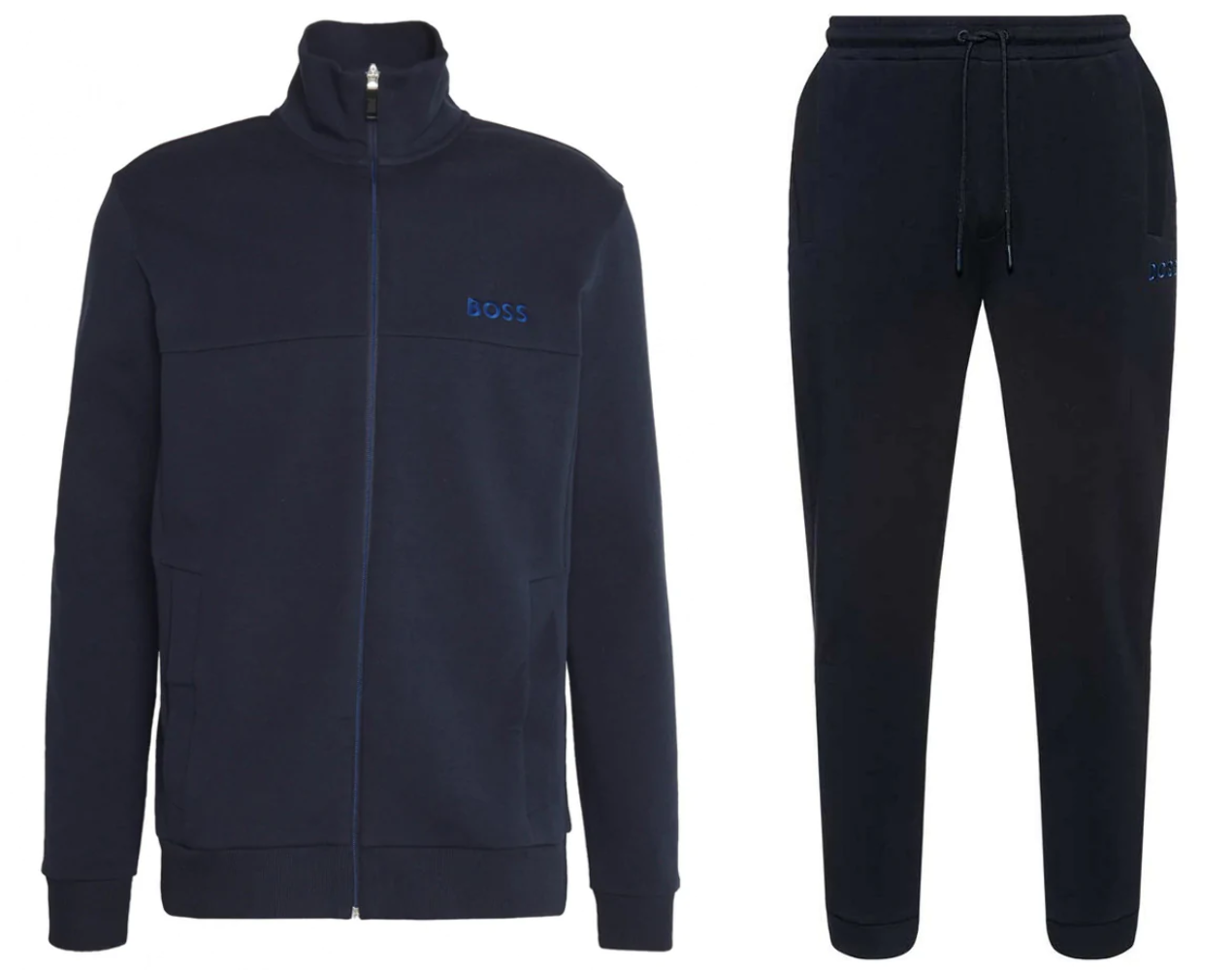 Hugo Boss 50482899 402 50482911 402 Dark Blue Tracksuit Sport Tech