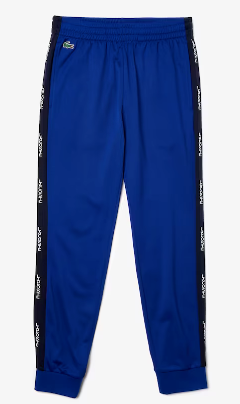 Lacoste Men s SPORT Piqu Jogging Pants Blue Navy Blue XH6934 51