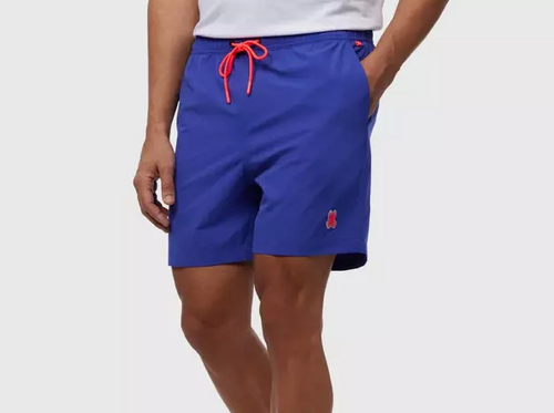 Psycho Bunny Malta Hydrochromic Swim Trunk Royal Blue B6W321B2SW-475