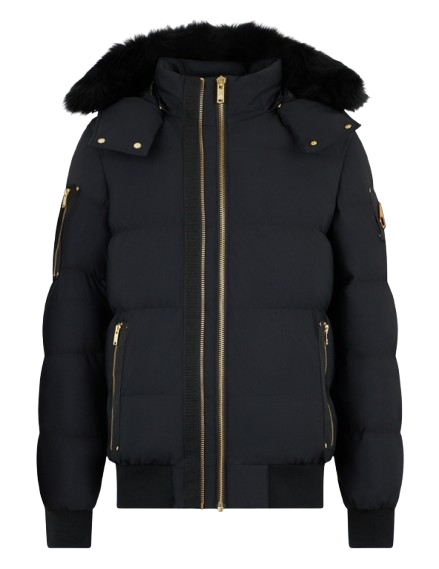 Moose Knuckles Stagg Bomber Black M35MB021GS-305