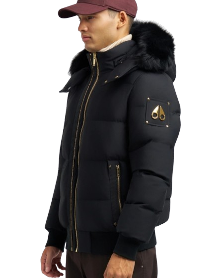 Moose Knuckles Stagg Bomber Black M35MB021GS-305