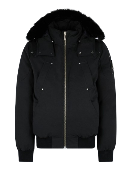 Moose Knuckles Original Ballistic Bomber Black M35MB000S-305