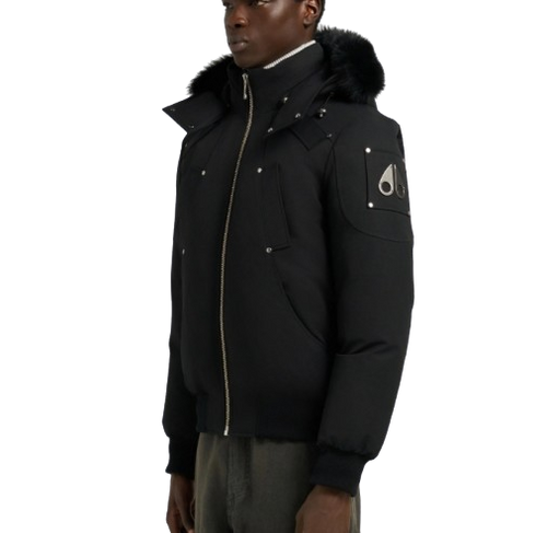 Moose Knuckles Original Ballistic Bomber Black M35MB000S-305