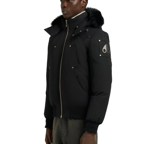 Moose Knuckles Original Ballistic Bomber Black M35MB000S-305
