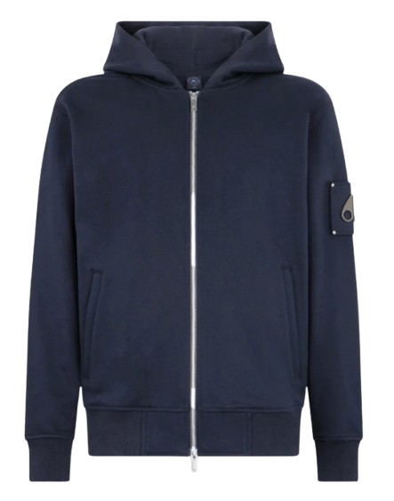 Moose Knuckles Hartsfield Zip-Up Navy M35MS609-833