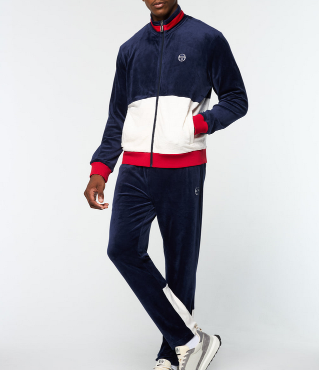 Sergio Tacchini STF24M50881-225/STF24M50882-225 Maritime Blue Tracksuit