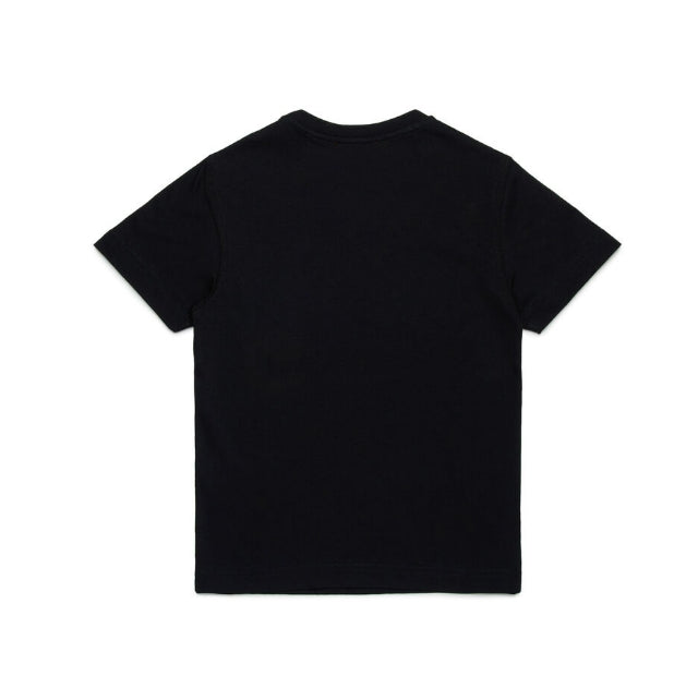 Diesel Kids Short Sleeve T-Shirt Black [J02476-00YI9-K900]