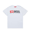 Diesel Kids Short Sleeve T-Shirt White [J02475-00YI9-K100]