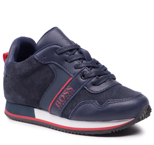 Hugo Boss Kids Trainers Navy J29262-849