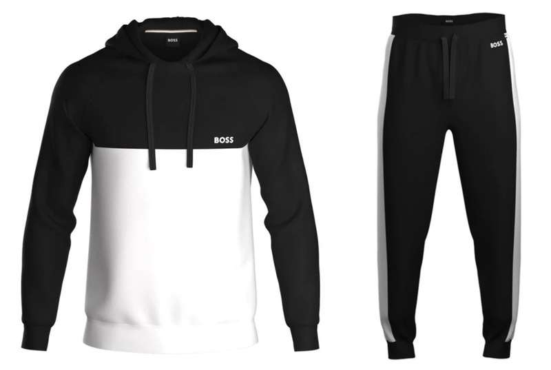 Hugo Boss 50480687-001/50480686-001 Black Tracksuit