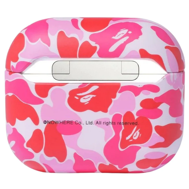 Bape ABC Camo AirPods Case Pink 1H70182078