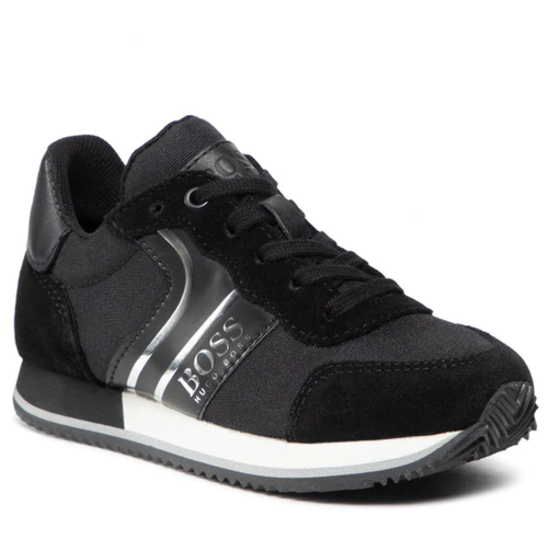 Hugo Boss Kids Low Top Sneaker Black J29282-09B