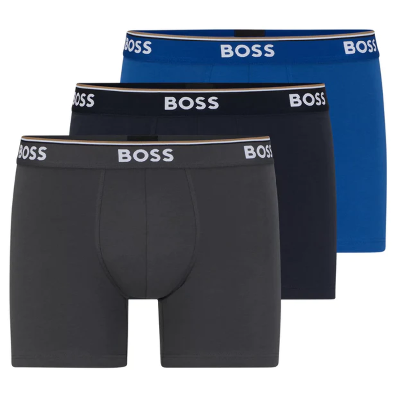 Hugo Boss BoxerBr 3P Power Open Blue 50475282-487