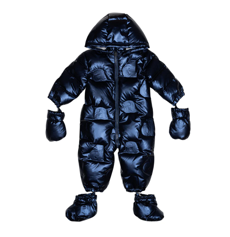 Add Baby's Snow Suit Set Navy ADNTT002-4006