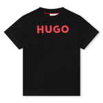 Hugo Boss Kids Short Sleeve Tee-Shirt Black G25102-09B