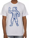 Billionaire Boys Club BB Astro SS Tee Bleach White 841-4206-BLEACH WHITE