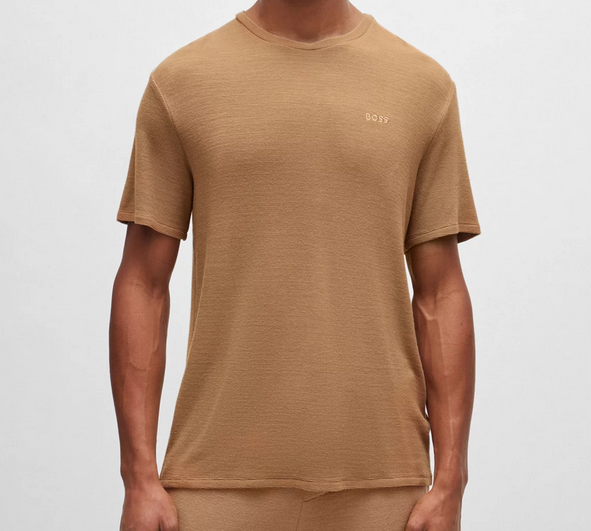 Hugo Boss Rib T-Shirt Beige 50509328-260