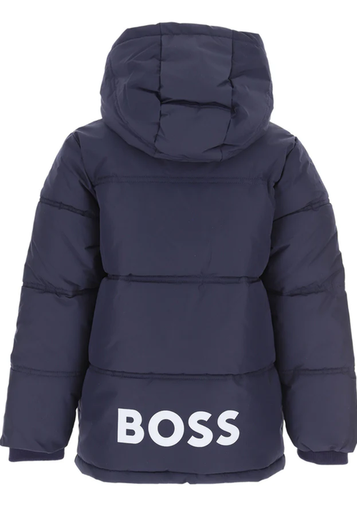 Hugo Boss Kids Puffer Jacket Navy J26488-849
