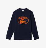 Lacoste Kids' Contrast Branded Colorblock Sweatshirt Navy SJ9730-51-166