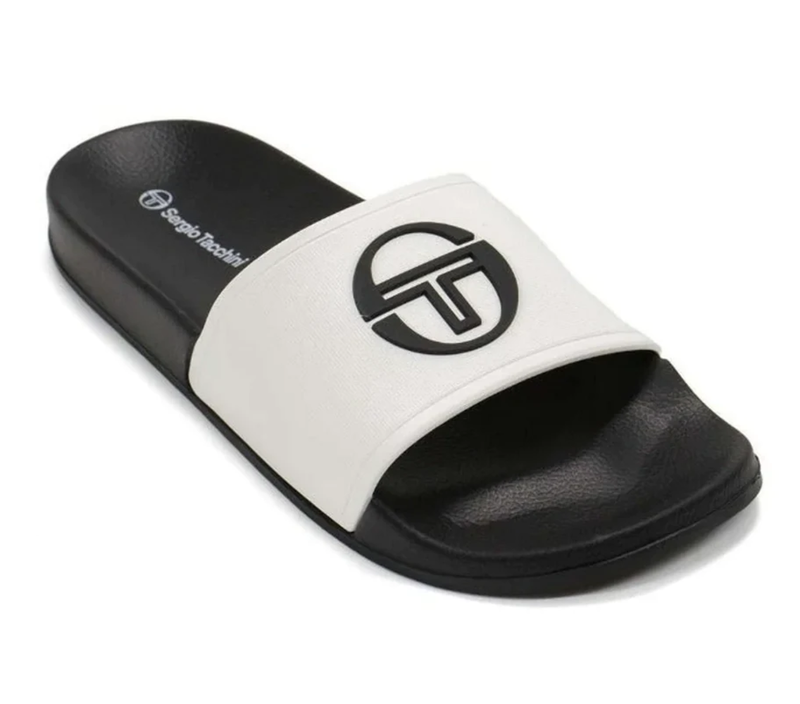 Sergio Tacchini Triods Slide White/Black STM119011-166