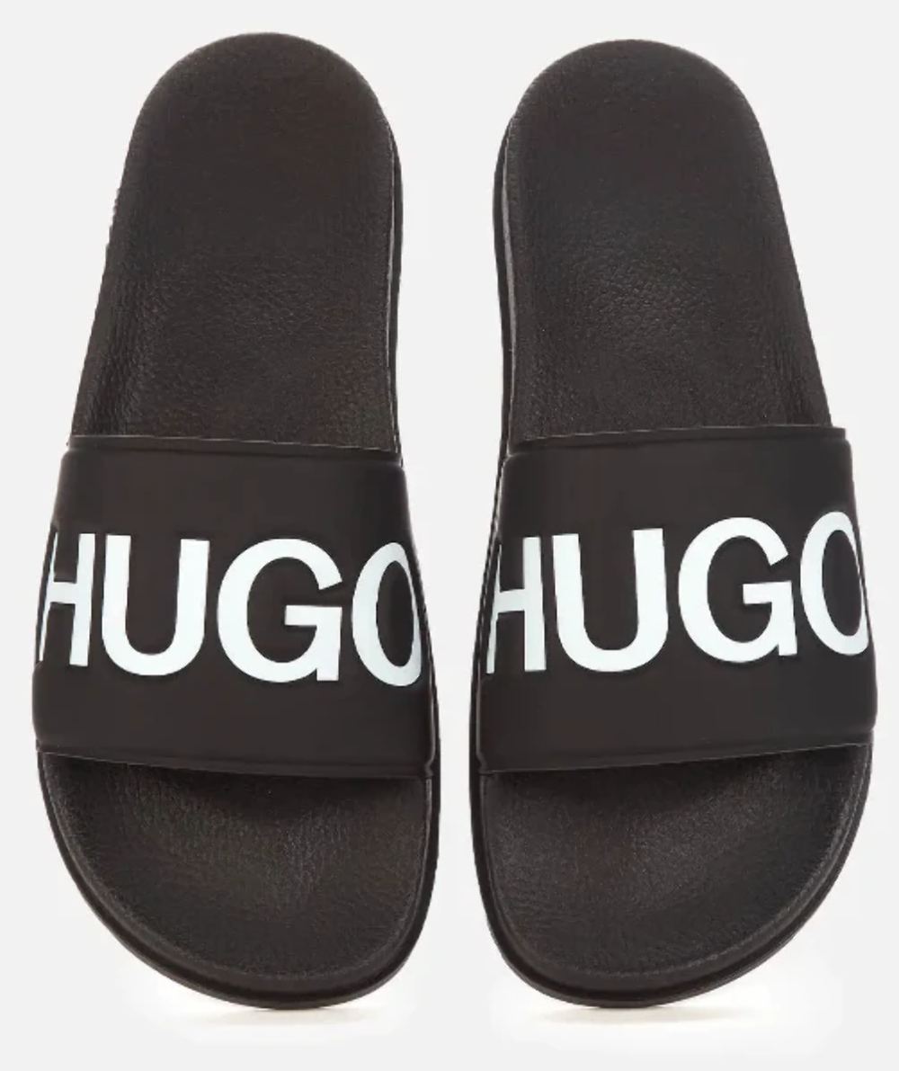 Hugo Boss Men s Match Slide Sandals Black
