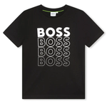 Hugo Boss Kids Logo T-Shirt Black J25O05-09B