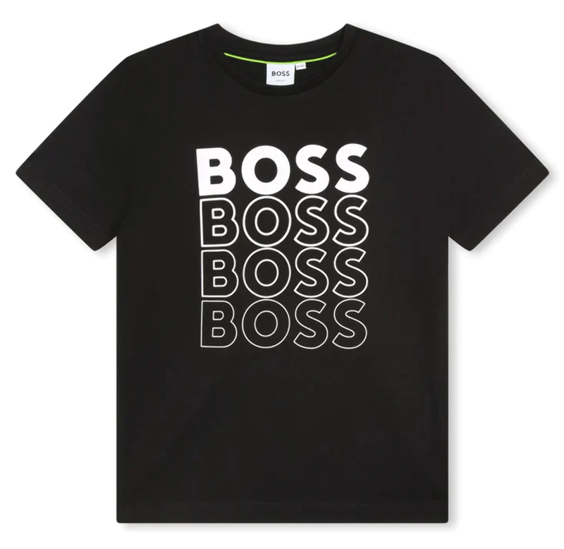 Hugo Boss Kids Logo T-Shirt Black J25O05-09B