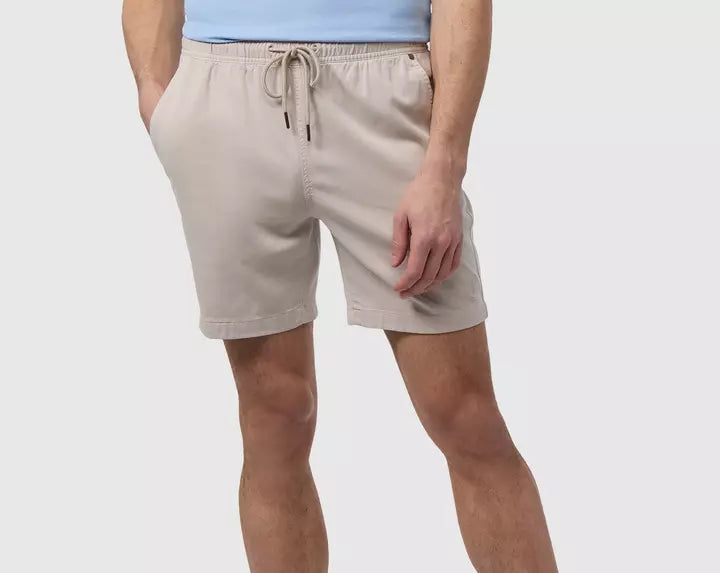 Psycho Bunny Willis Stretch Tencel Short Pearl B6R239Y1WB-052