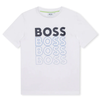 Hugo Boss Kids Logo T-Shirt White J25O05-10P