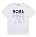 Hugo Boss Kids Logo T-Shirt White J25O05-10P