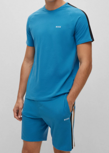 Hugo Boss Structure Short Set Blue 50492543-420