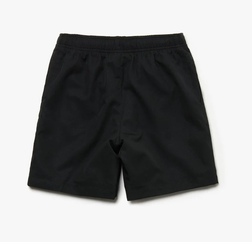 Lacoste Kids' SPORT Drawstring Tennis Shorts Black GJ8636-51-031