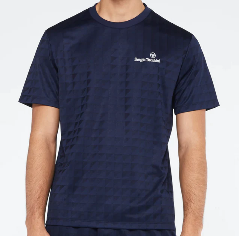 Sergio Tacchini Geo Tee Navy STF22M50383-225