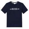 Hugo Boss Kids Short Sleeve Basic T-Shirt Navy Blue J25N29-849