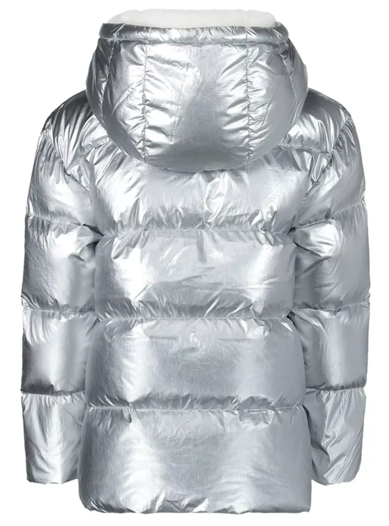 Add Girl's Down Jacket Silver ADFGB034-5000