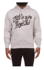 Billionaire Boys Club BB Script Hoodie Heather Grey 831-7309-HEATHER GREY