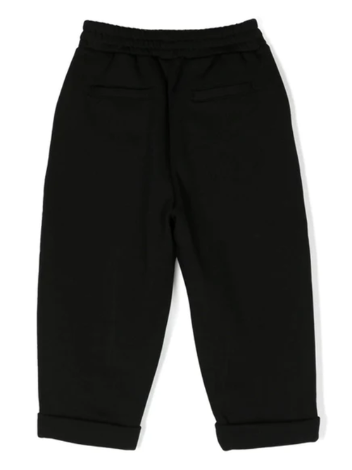 Balmain Kid's Sweatpants Black BS6Q70-J0246-930