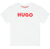 Hugo Boss Kids Short Sleeve Tee-Shirt White G25102-10P