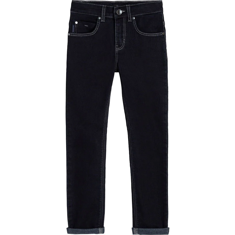 Hugo Boss Kids Denim Trousers Rinse Wash Jeans Dark Blue J24727-Z29