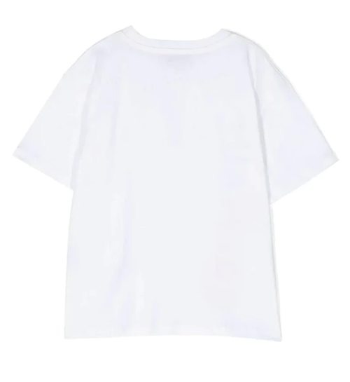 Balmain Kid's T-Shirt White BS8P01-Z0057-100