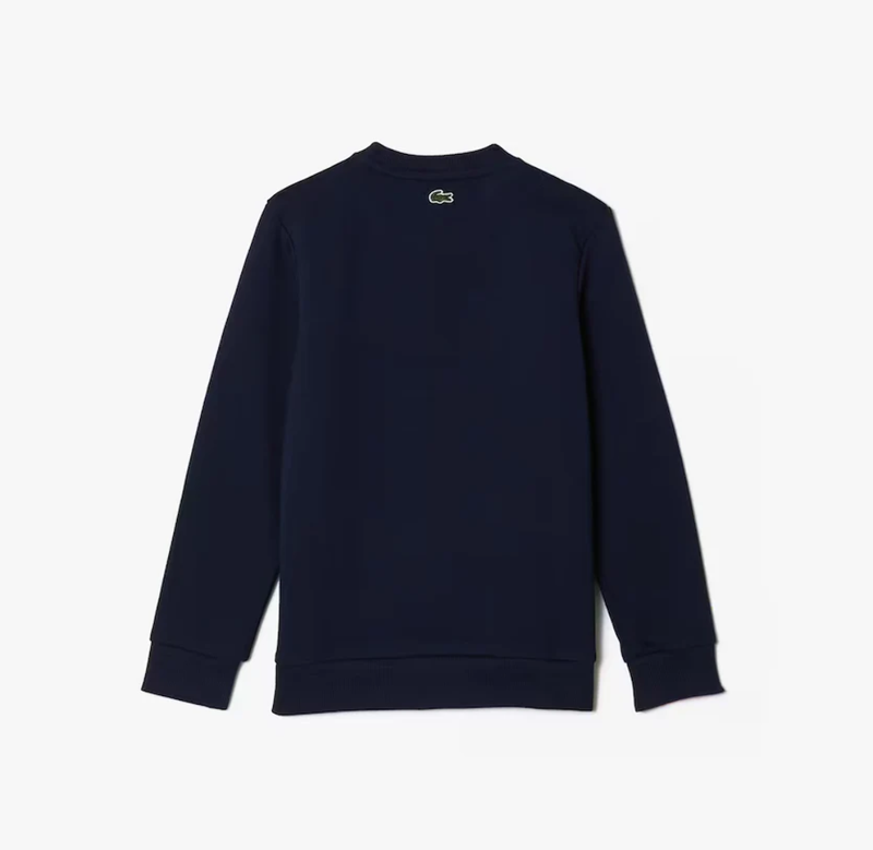 Lacoste Kids' Contrast Branded Colorblock Sweatshirt Navy SJ9730-51-166