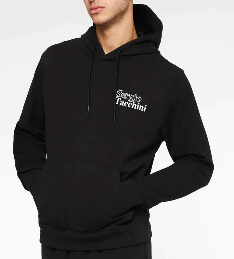 Sergio Tacchini Reverse Hoodie Black STF22M50347-900