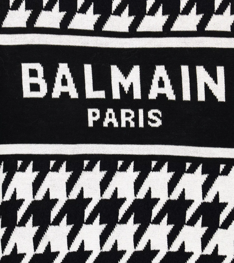Balmain Kid's Sweater Black BS9P10-X0018-930BC