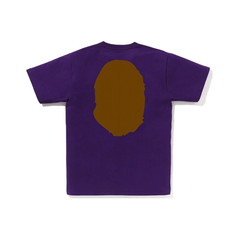 Bape Big Ape Head Tee Purple 001TEJ301003MPUR