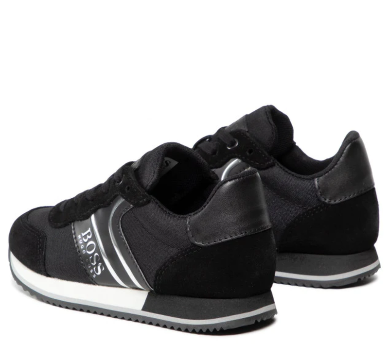 Hugo Boss Kids Low Top Sneaker Black J29282-09B