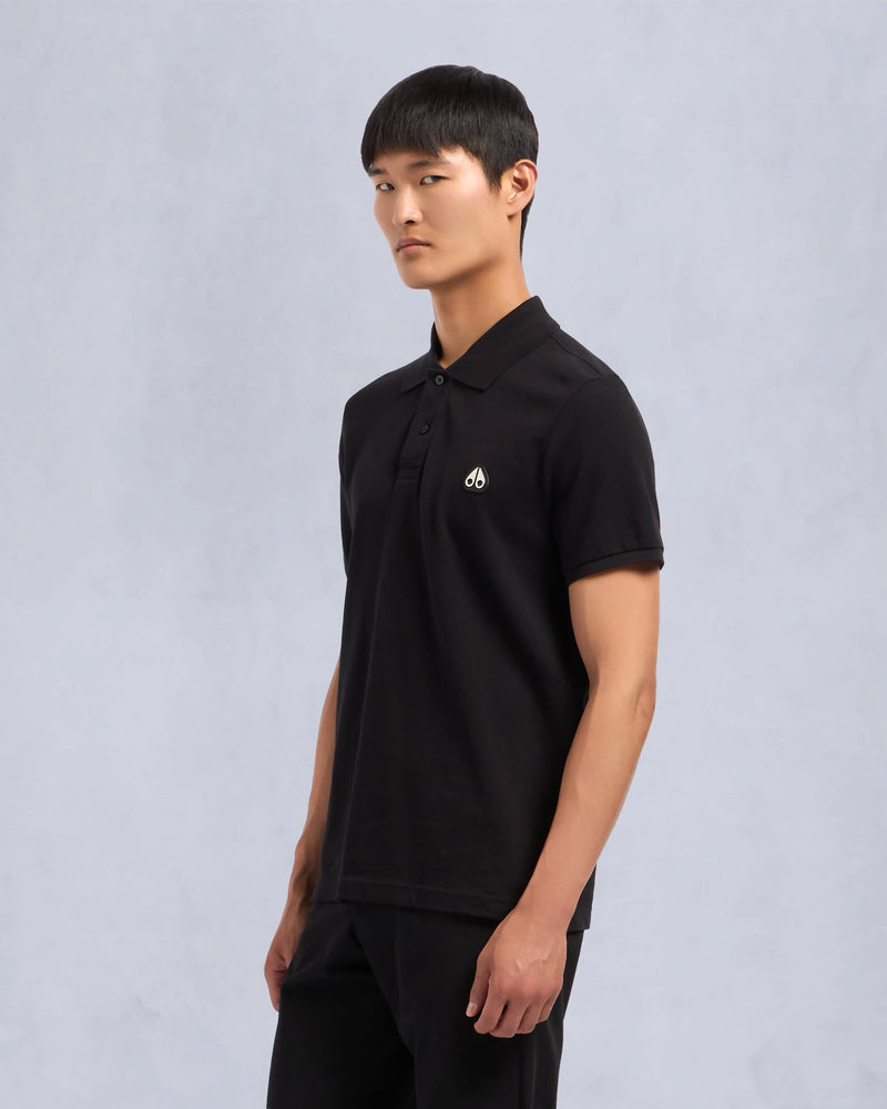 Moose Knuckles Everett Polo Black M34MT712-292