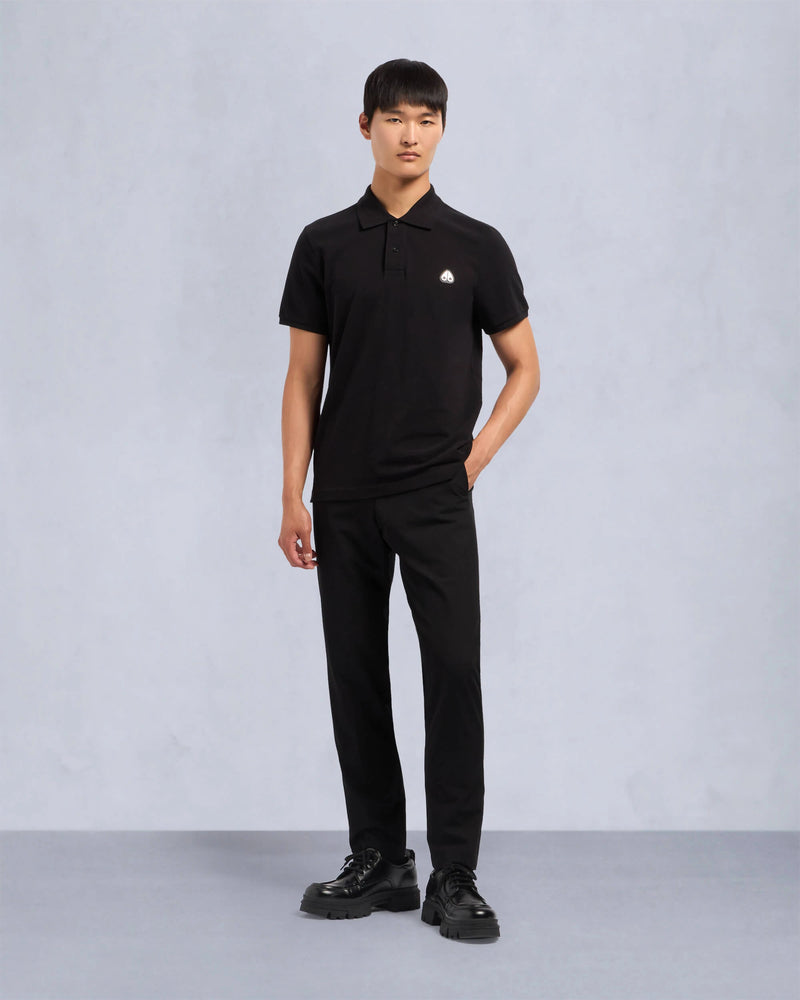 Moose Knuckles Everett Polo Black M34MT712-292