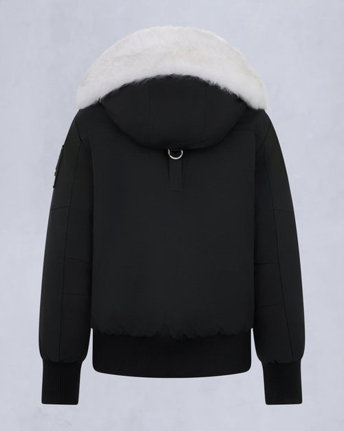 Moose Knuckles Debbie Bomber Black M35LB002S-1001